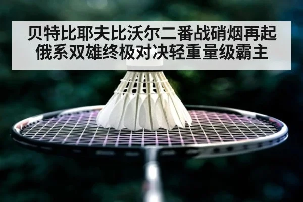 贝特比耶夫比沃尔二番战硝烟再起 俄系双雄终极对决轻重量级霸主